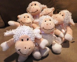 Stuffed Sheep - Judith McCoy Miller